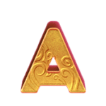 สัญลักษณ์ ตัวอักษรลึกลับ Double Fortune