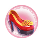 สัญลักษณ์ รองเท้าส้นสูง Double Fortune