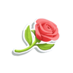 เครื่องหมาย กุหลาบ Reel Love