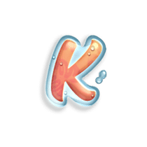 เครื่องหมาย K Bikini Paradise