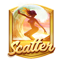 เครื่องหมาย Scatter Bikini Paradise